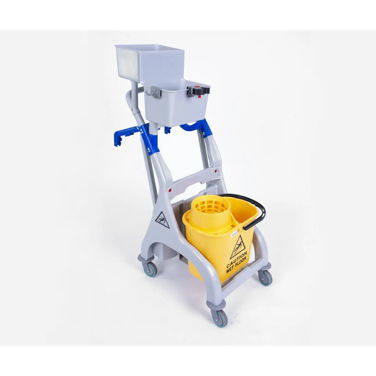 Socket Mop Quick Response Trolley, Bucket & Wringer
